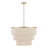 24" 5-Light Tiered Rope Drum Chandelier-393729666