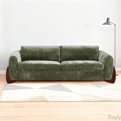 89"L Chenille Sofa