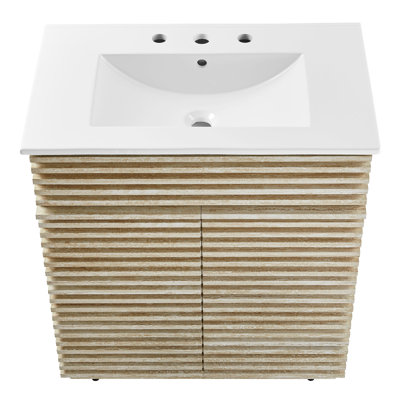 Render 30" Bathroom Vanity With Sink In White