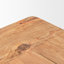 Nonnie Rectangular Natural Brown Wood Dining Table-99238330