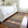Premium Machine Washable Prisco Brown Rug
