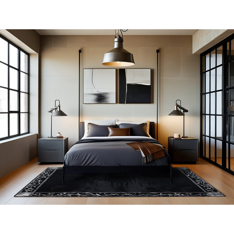 Lunar Glow Rug, Rectangle 2' x 3'