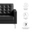 Ensemble de canapé et fauteuil capitonné Loft-1799387549