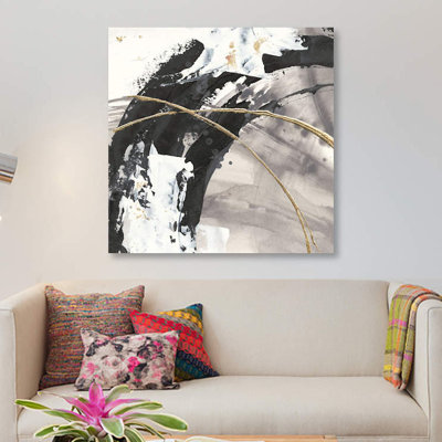 «Gilded Arcs II», reproduction sur toile
