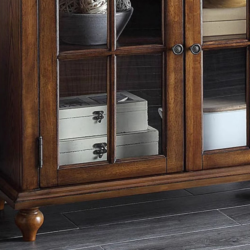 Armoire de rangement en verre