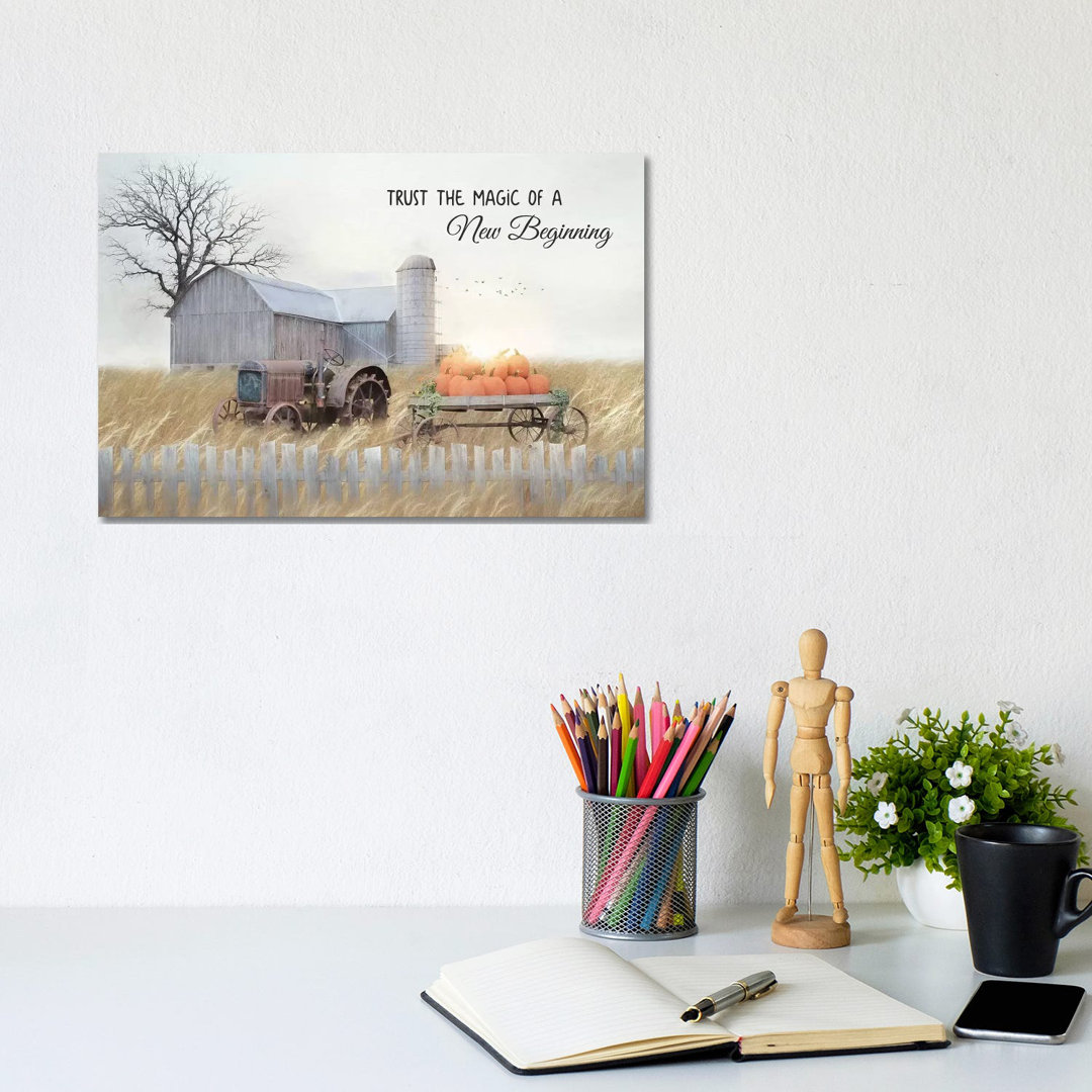 New Beginning by Lori Deiter - Wrapped Canvas Print