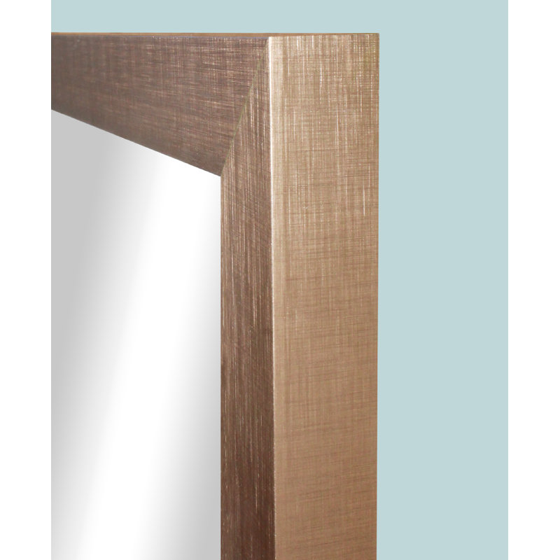 Whitworth Metal Flat Mirror, 31.125" H x 25.125" W