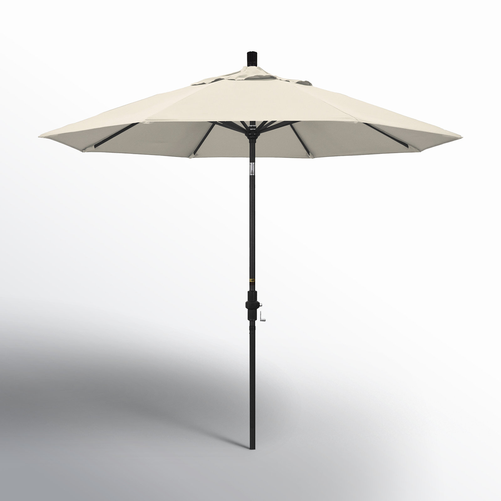 Romany 9' Umbrella, Antique Beige Performance
