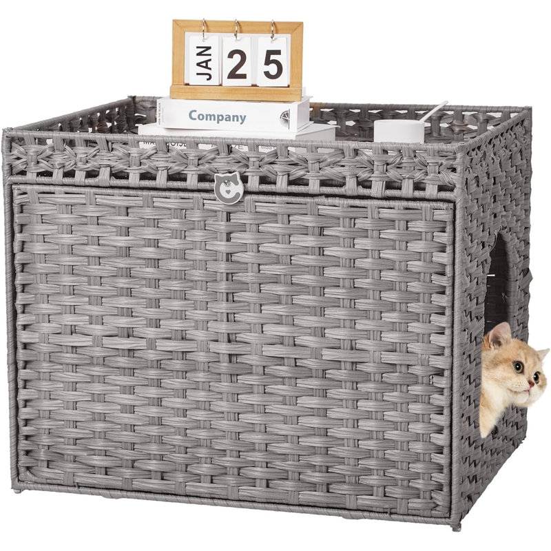 MDF Litter Box, Gray