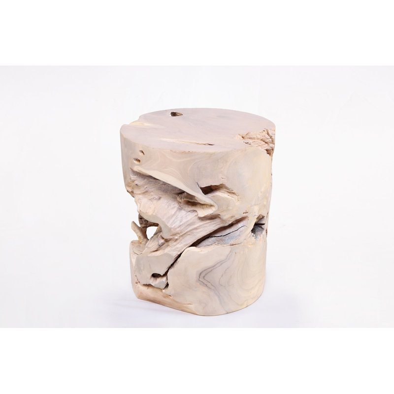 Solid Wood End Table