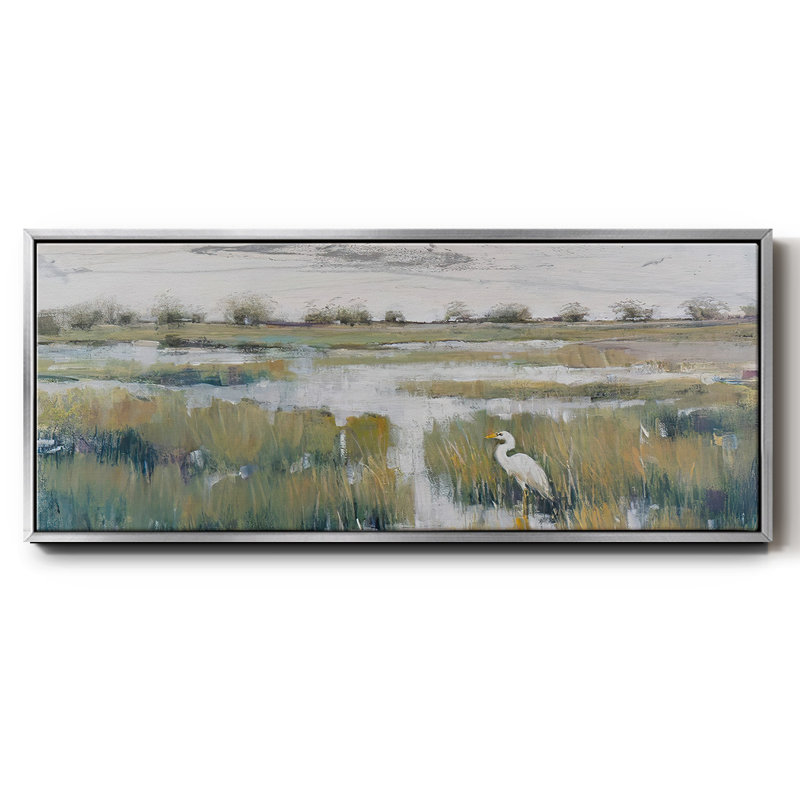 Marshland View VI - Framed Canvas