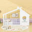 Lit House House avec fenêtre et tablette-2131462303-2131462301