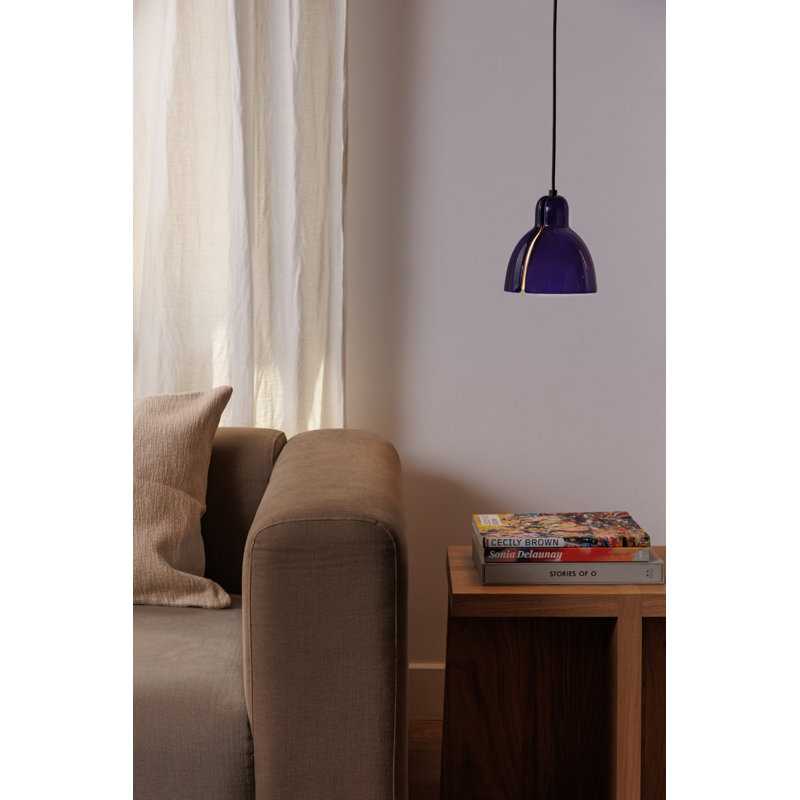 Venice 200 Pendant, 7.75" H x 7.87" W x 7.87" D, Gloss White