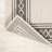 Clap Back Classic Diamond Border Cream/Black Indoor/Outdoor Rug-69807151