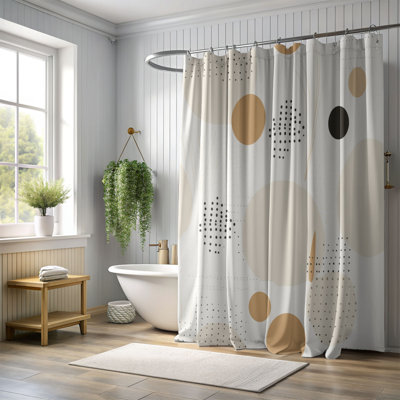 Subtle Boho - Premium Shower Curtain 51