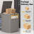 48 Gallon Deck Box, Resin Package Drop Box, Lockable Package Delivery Box-102313511
