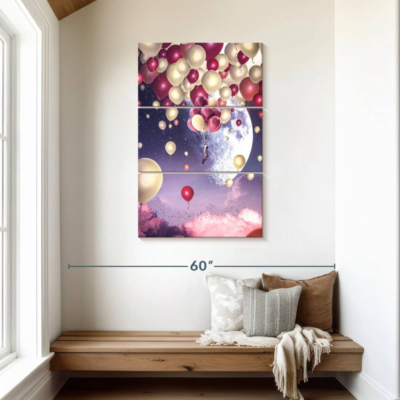Kelan Balloon Jump, 45" H x 28" W