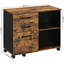 Bryam 80cm Wide 3 -Drawer Mobile File Cabinet-182410401