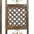 Gromling Metal Intricately Carved Bell Brown Wall Decor