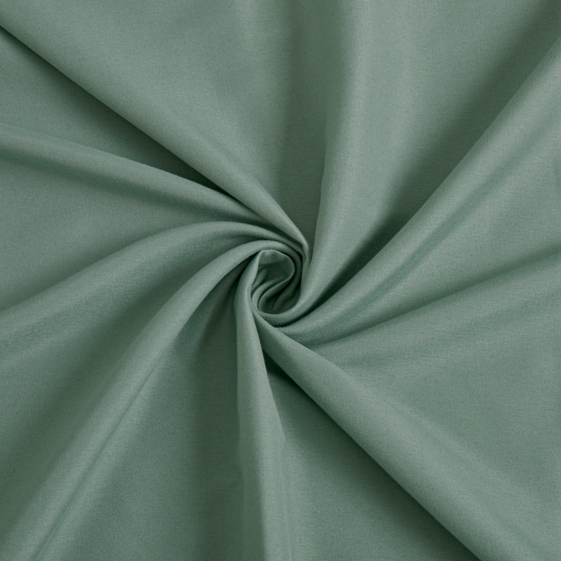 Queen Green Deep Pocket Polyester Bamboo Satin Sheet Set