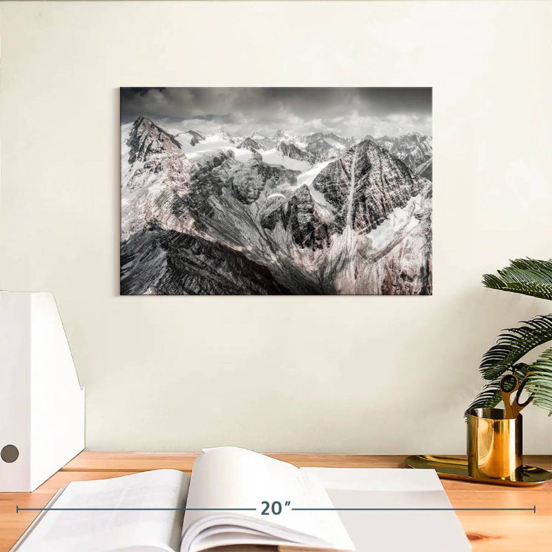 Alvord Winter Paragliding, 8" H x 12" W