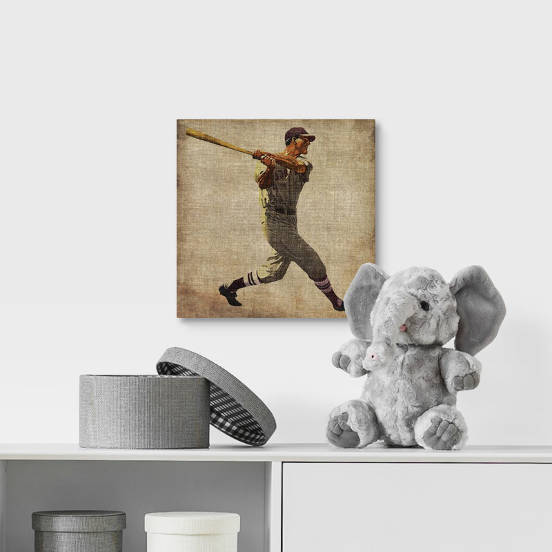 Art de Matthew Sports VI, H 12 po x l 12 po x P 1,25 po, Toile tendue