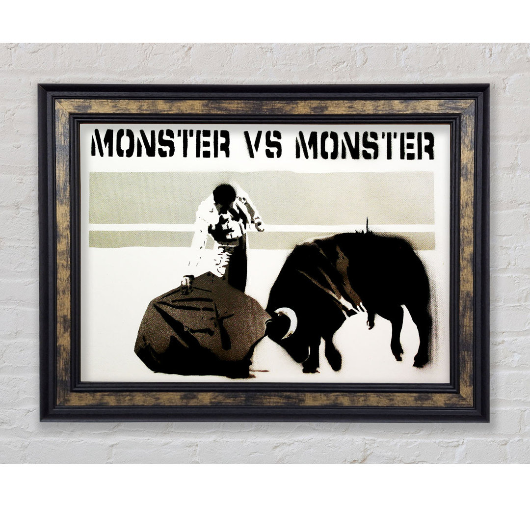 Monster Vs Monster - Drucken