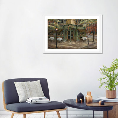 Mandi's Café by Ruane Manning - Painting Print