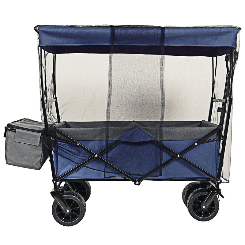 Collapsible Foldable Wagon With Canopy