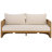 Skipper Teak Patio Sofa