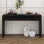 Rustic Console Table With Fluted Drawer Front, Entryway Table-1133965550