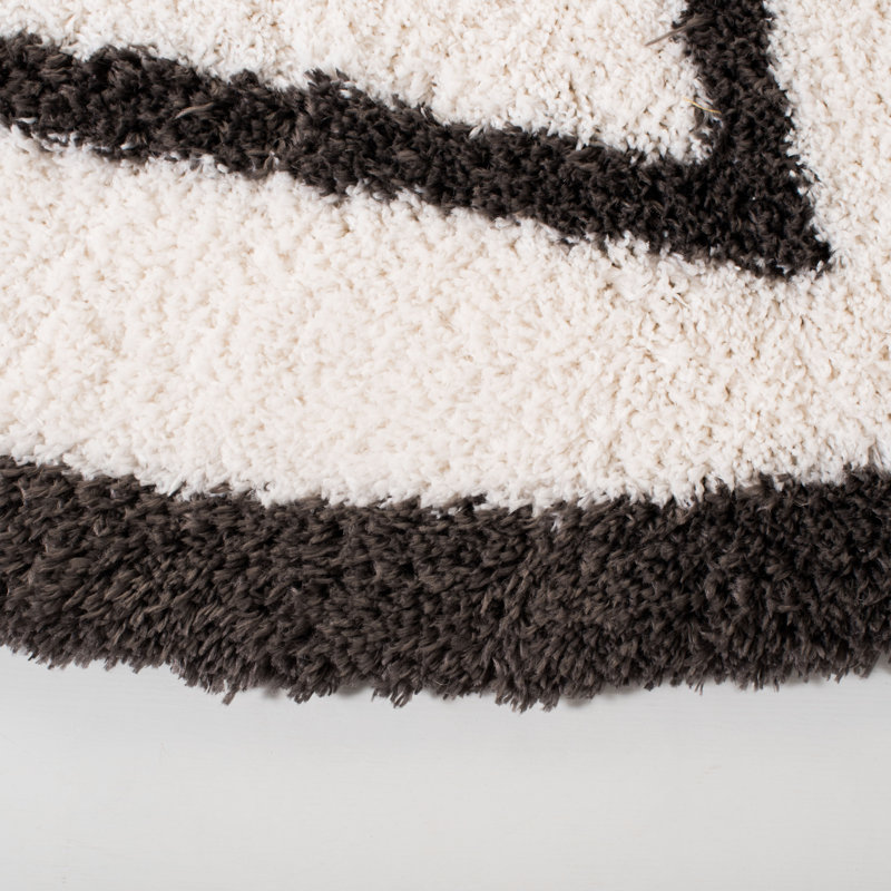 Tapis à poils longs Allon, Rectangle 5 pi 3 po x 7 pi 6 po