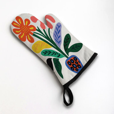 Botanical Dream Oven Mitt Cotton Twill