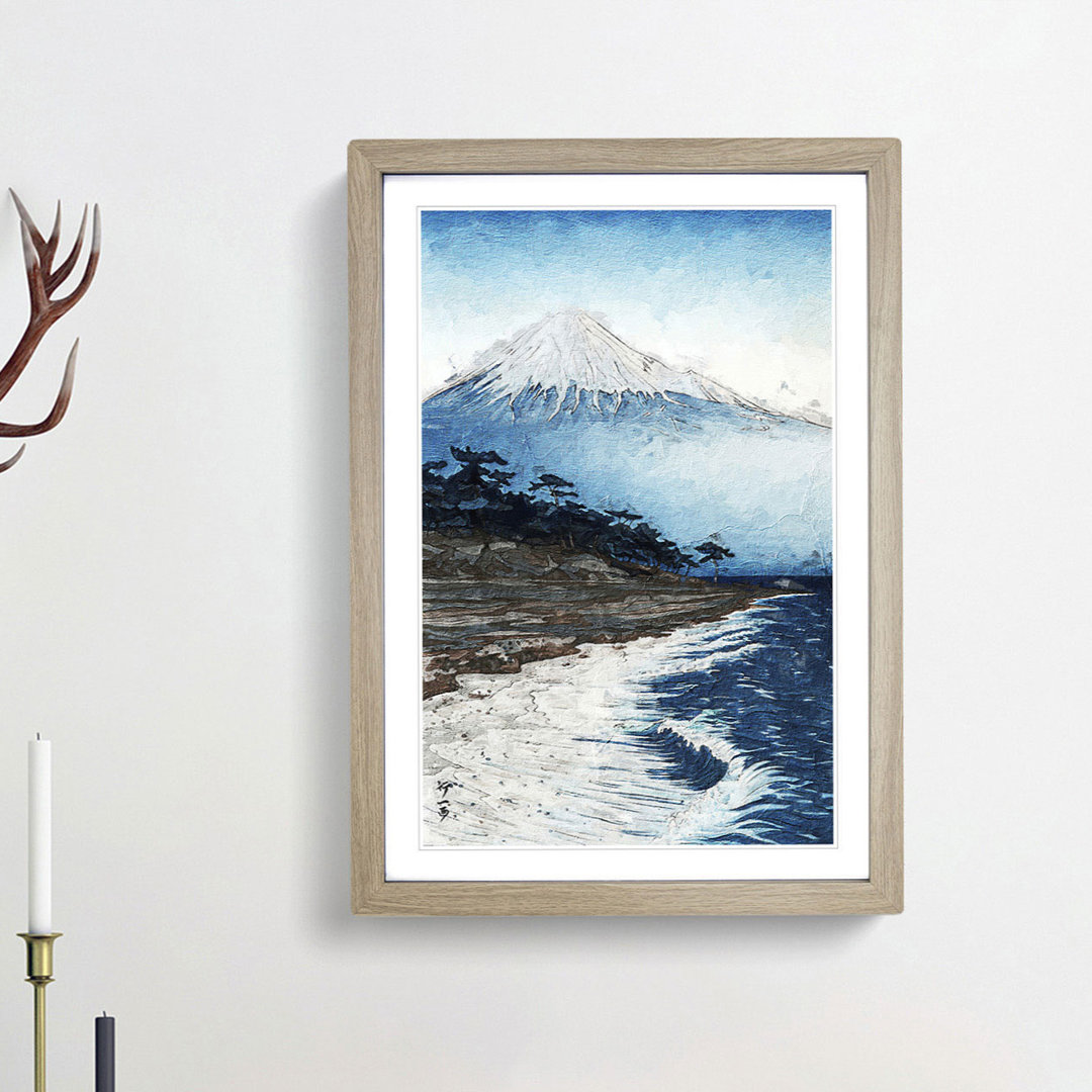 View of Mt. Fuji by Tsuchiya Koitsu - Picture Frame Painting Print