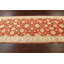 Tapis de couloir unique en laine noué à la main de style nouvel âge 5 pi x 11 pi 2 po ivoire / orange