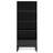 Harper 60"H Solid Wood Mid-Century Modern Bookshelf with Open Shelves and Tapered Legs-2133747384