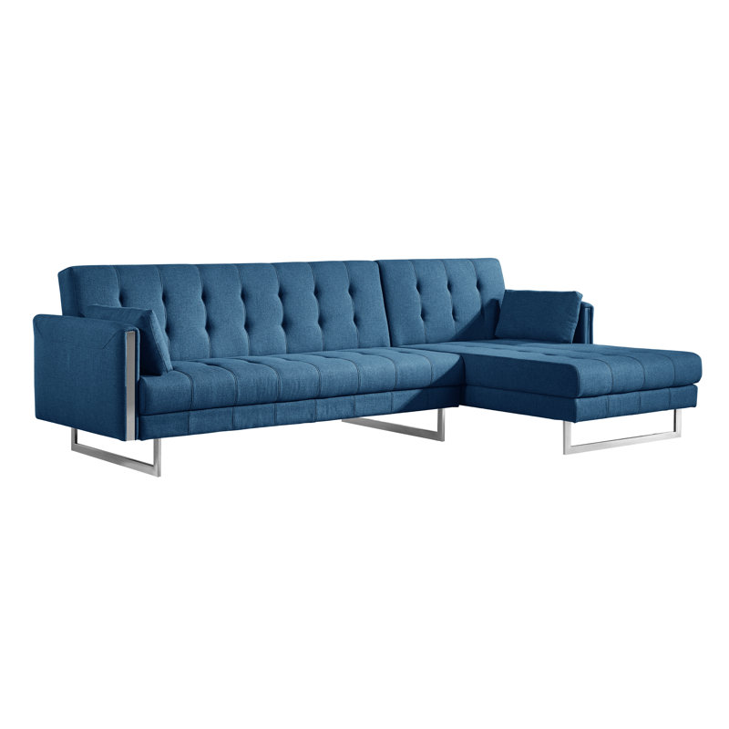 Palomino Chaise Sectional, Dark Gray, Right Hand Facing