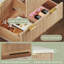 7-drawer Fluted Design Dresser Organizer, Wood Large Chest Of Drawers