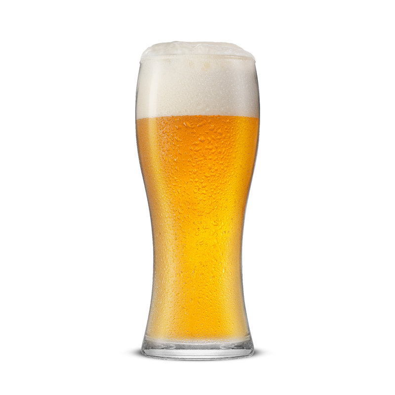 JoyJolt Callen Beer Glasses, 15.5oz