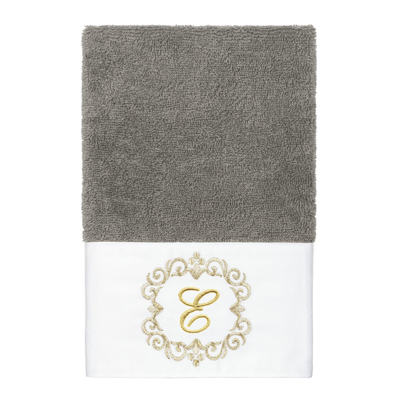 Ensemble de serviettes 100% lin Linica, E, Gris foncé, Ensemble 3 serviettes de bain
