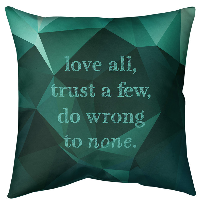 Coussin de sol, 36 po x 36 po, Vert foncé / vert clair