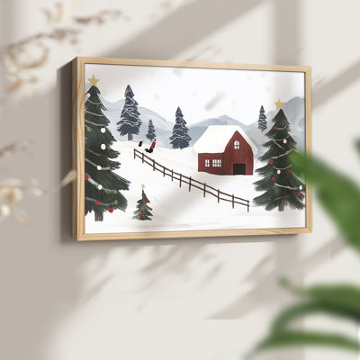 Art de Noël - Dxxv - reproduction encadrée