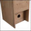 Meuble-lavabo mural 40 po à fermeture en douceur avec tablettes-1455041584