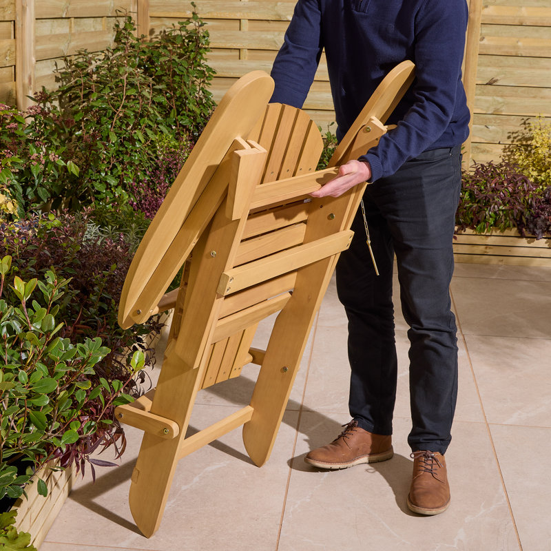 Rowlinson Sandown Folding Adirondack Chair