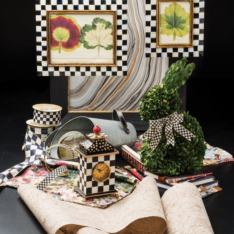 Courtly Check Desk Clock