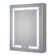 Livvia 24'' W 30'' H Recessed or Surface Mount Frameless LED Medicine Cabinet with Electrical Outlet and Anti-fog
