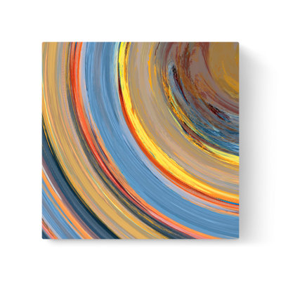 Inner Rings III - peinture sur toile tendue