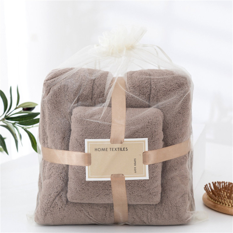 Soft Microfiber 270g Lace Bath And Face Towel Set, Absorbent Wearable Towel For Women, 28.7x51.2in Color D, D