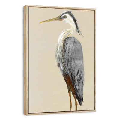 Heron On Tan II