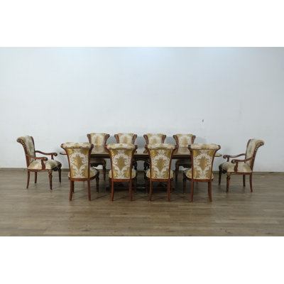 Raffaello 11 - Piece Extendable Dining Set